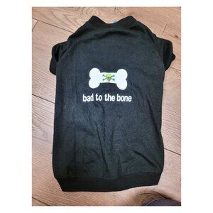 Casual Canine Bad To The Bone Dog Shirt Medium, with tags